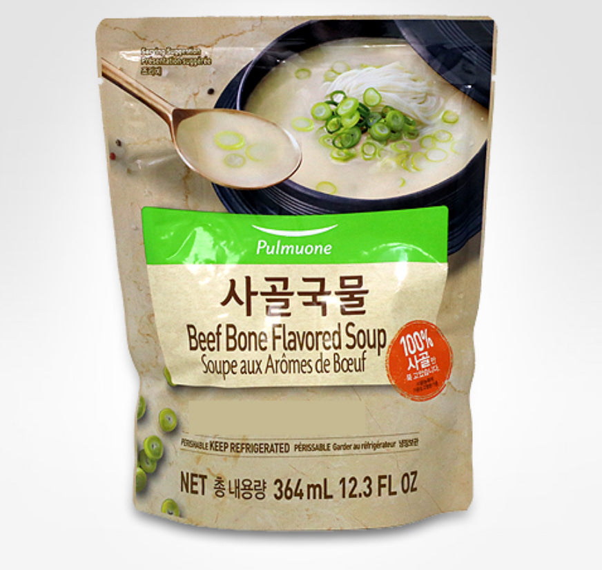 [풀무원] 사골국물 364ML (PULMUONE BEEF BONE FLAVOURED SOUP)