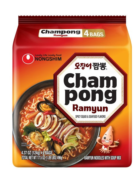 [농심] 오징어 짬뽕 (NS Champong Ramyun)
