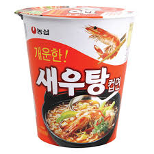 [농심] 새우탕면 작은컵 (NS Shrimp Noodle Cup)