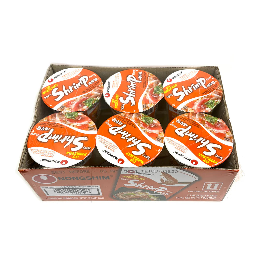 [농심] 새우탕면 작은컵 (NS Shrimp Noodle Cup)