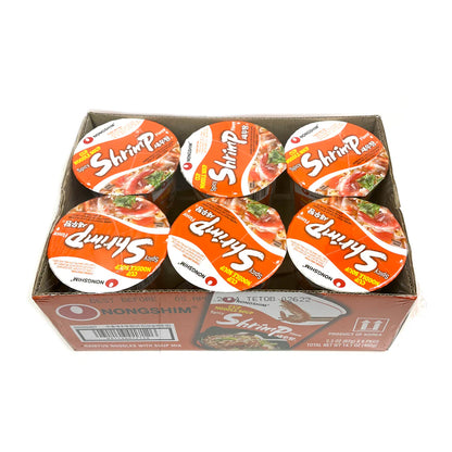 [농심] 새우탕면 작은컵 (NS Shrimp Noodle Cup)