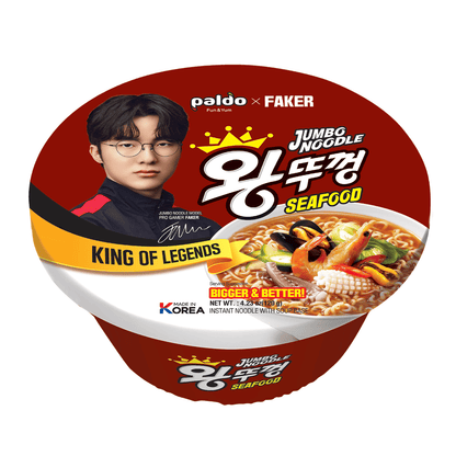 [팔도] 왕뚜껑 (PALDO KING BOWL NOODLE)