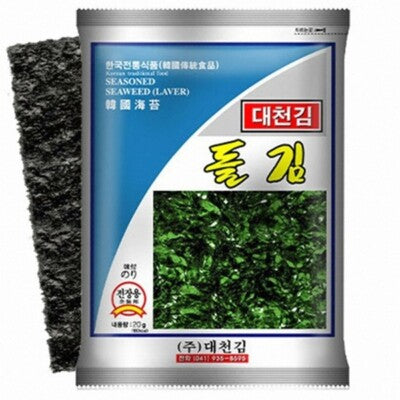 [대천] 대천 전장김 (ROASTED AND SEASONED LAVER)