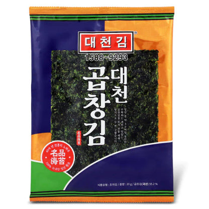 [대천] 대천 전장김 (ROASTED AND SEASONED LAVER)