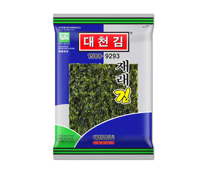 [대천] 대천 전장김 (ROASTED AND SEASONED LAVER)