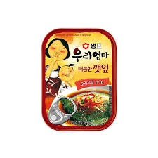 [샘표] 우리엄마 깻잎 (SEMPIO CANNED PICKLED PERILLA LEAVES)