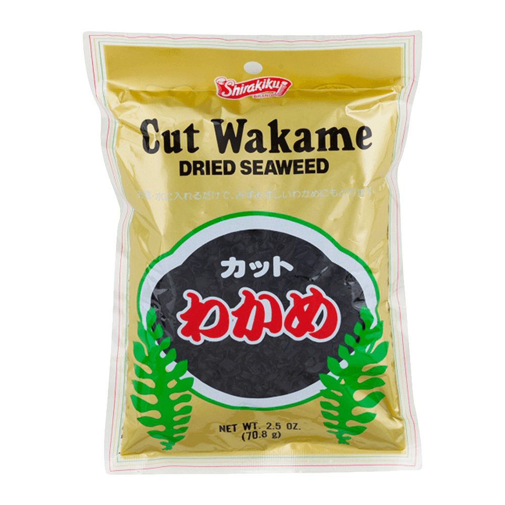 [SHIRAKIKU] 자른 미역 16OZ (SEAWEED CUT WAKAME)