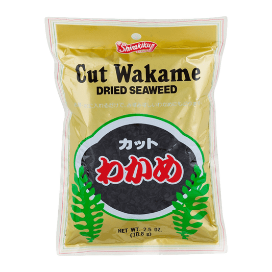 [SHIRAKIKU] 자른 미역 16OZ (SEAWEED CUT WAKAME)