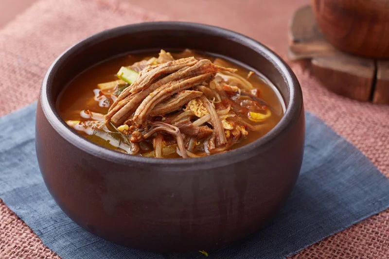 육개장 (SPICY BEEF SOUP)