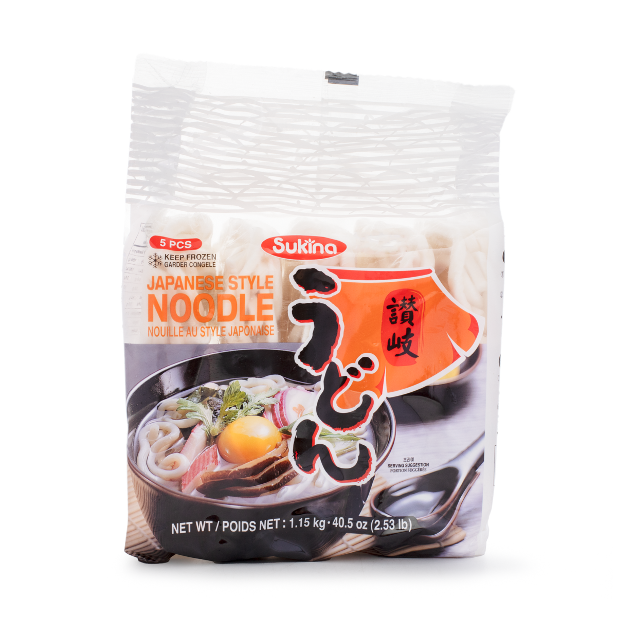 [SUKINA] 냉동 우동면 1.15KG (FRZ UDON NOODLE)