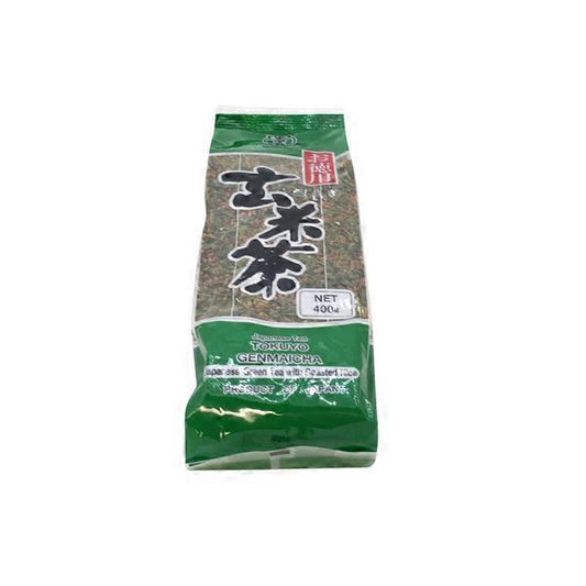[UHINOTSUYU] 현미 녹차 400G (UHINOTSUYU JAPANESE GREEN TEA WITH ROASTED RICE)