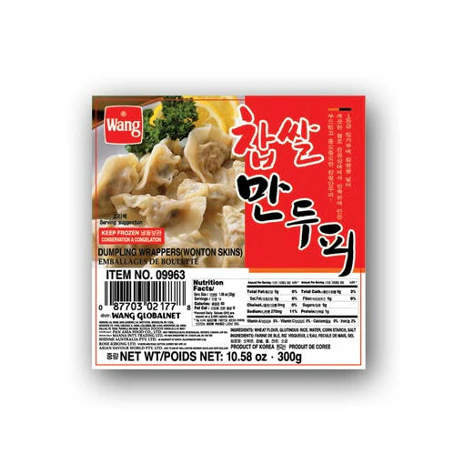[수라상] 찹쌀 만두피 (WANG FZN MANDU WRAPPERS)